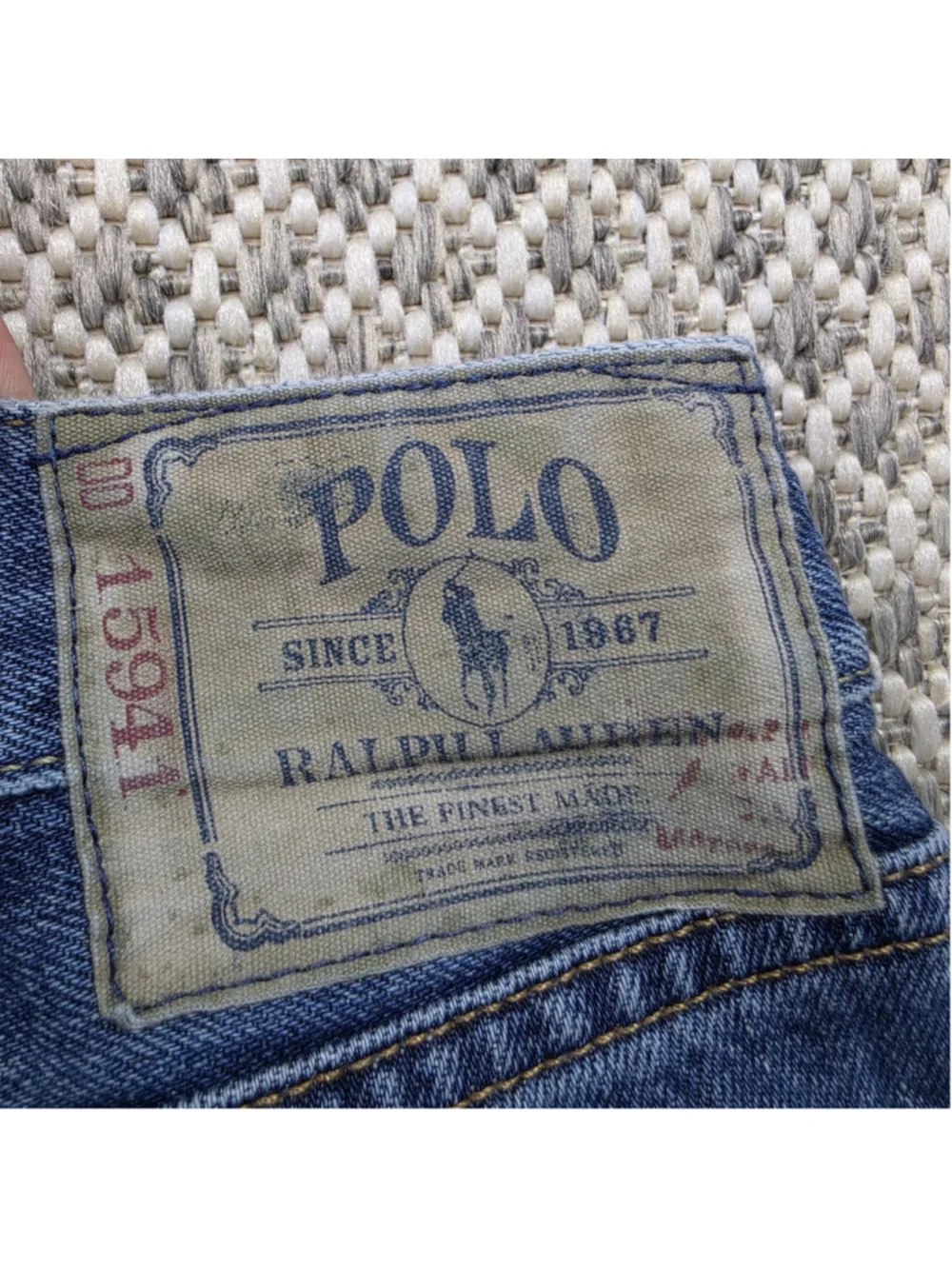 Polo Ralph Lauren Classic Fit 867 Jeans Men’s Size 40x32 Blue Denim Pants